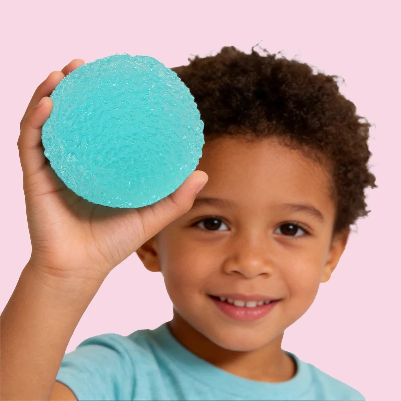 FUFUSQUISHY Blue Crystal Bayberry Stress Ball - Image 5