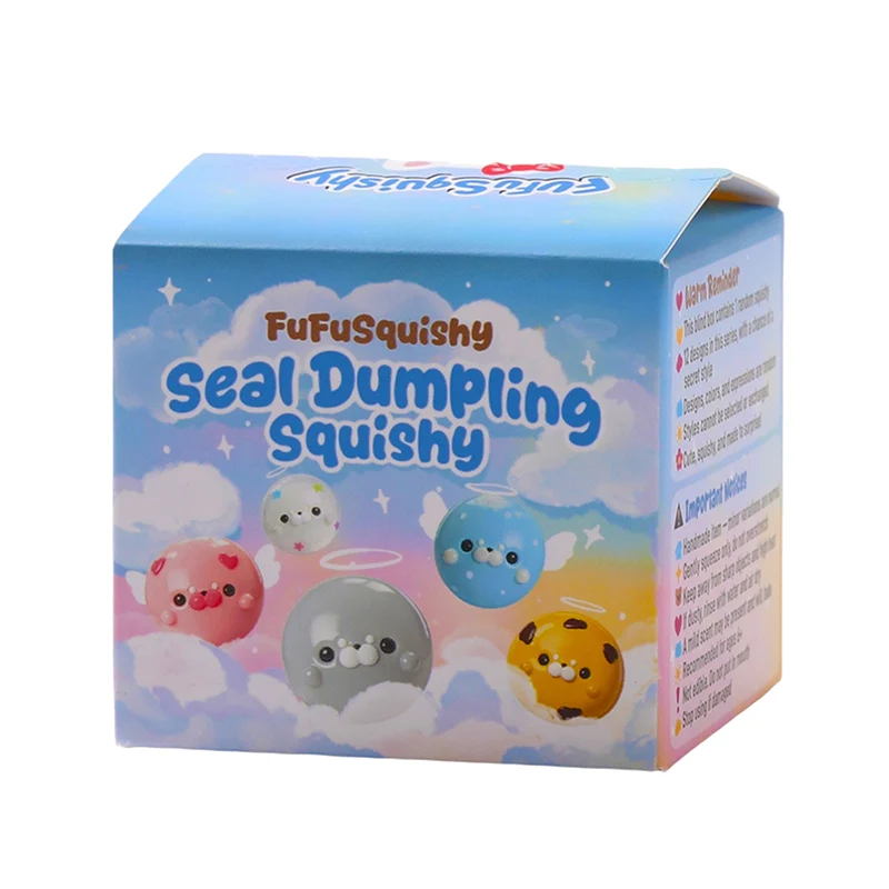 FUFUSQUISHY Seal Dumpling Squishy Blind Box - Image 8