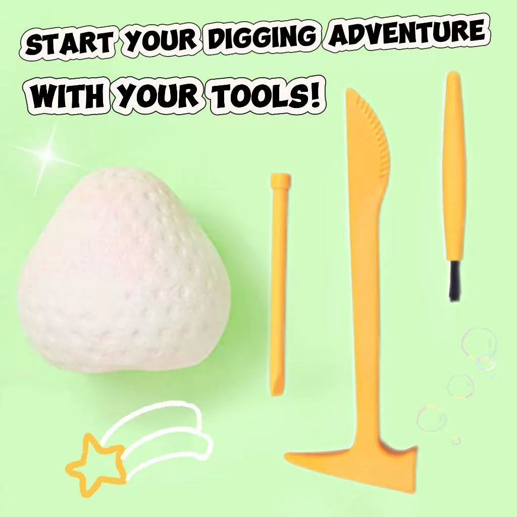 FUFUSQUISHY Pink Strawberry Squishy Dig Kit - Image 5