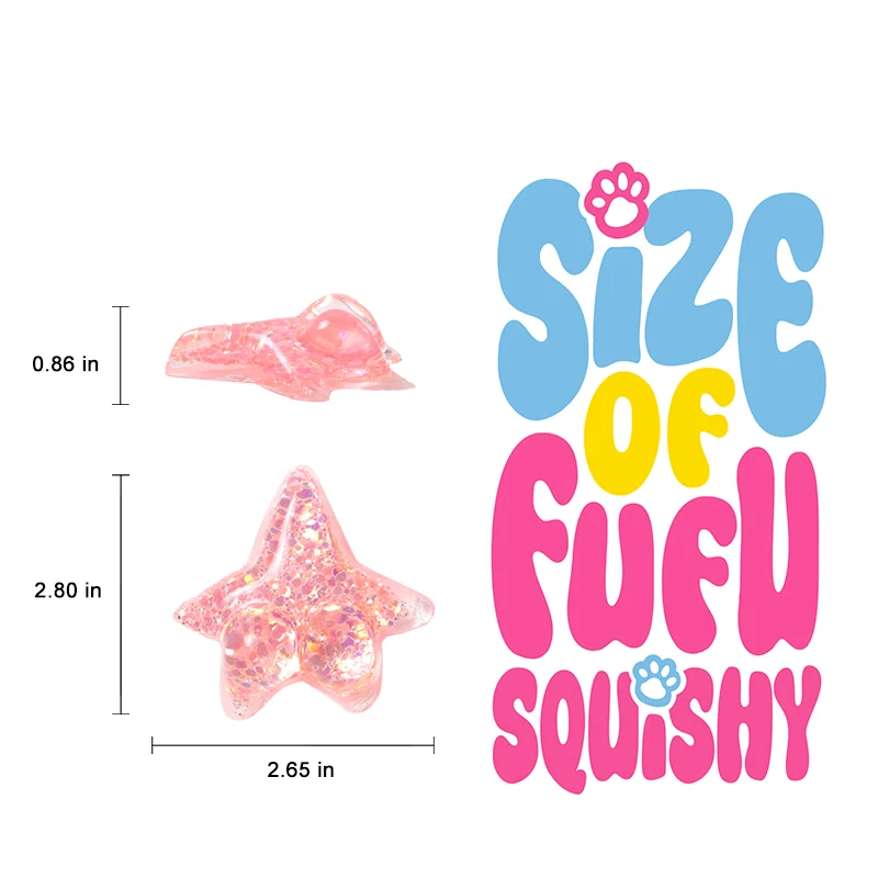 Glow-in-the-dark Patrick Star Taba Squishy - Image 5