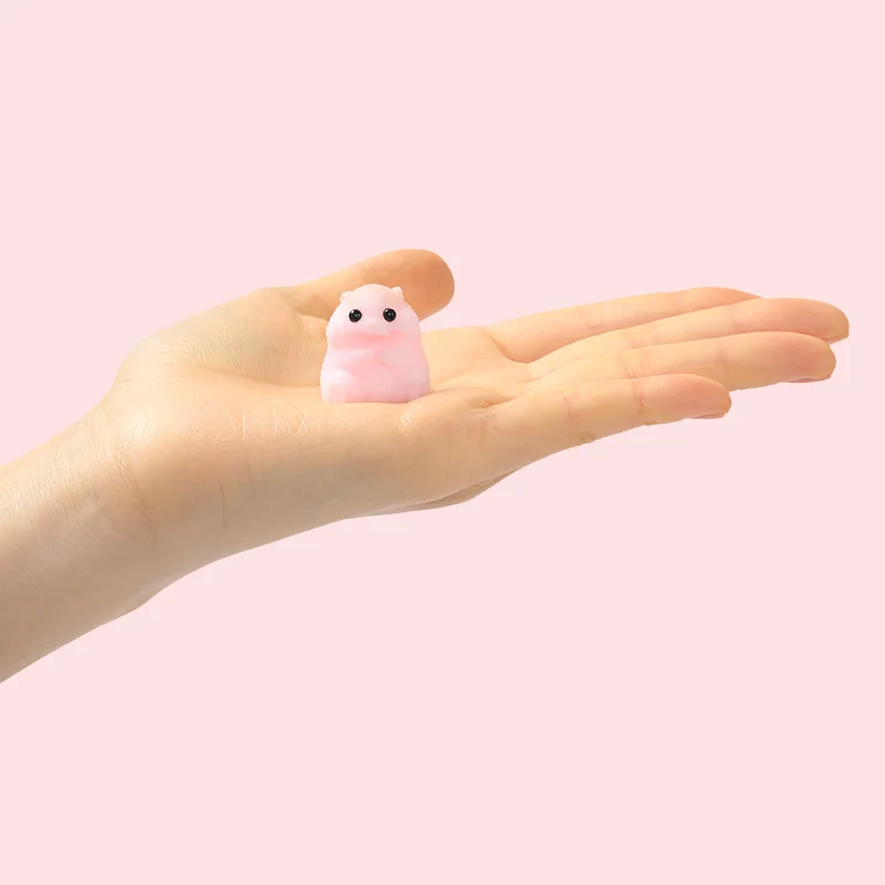 7pc Mini Hamster Taba Squishy - Image 3