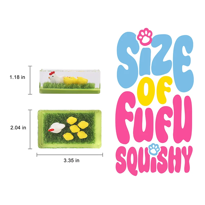 Hen & Chicken Taba Squishy - Image 5