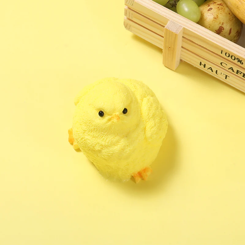 130g Yellow Chicken Taba Squishy - Image 4
