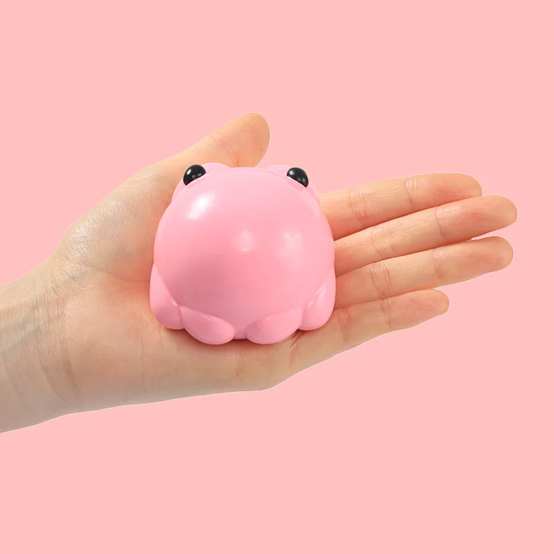 Little Pink Frog Taba Squishy - Image 3