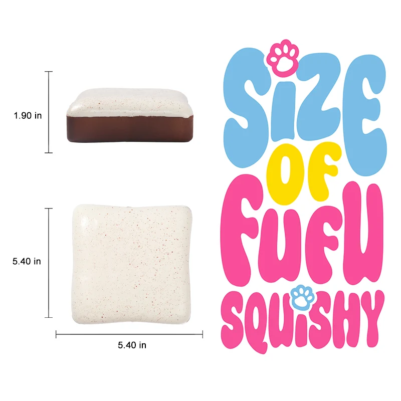 Oreo Muji Coco Latte Sticky Toast Squishy - Image 5