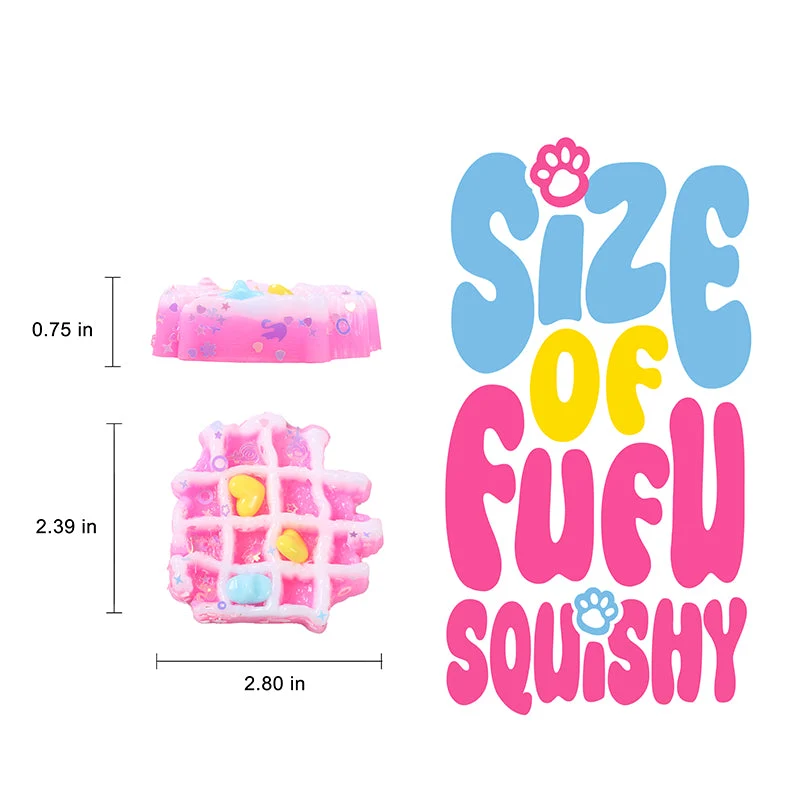 Pink Waffle Taba Squishy - Image 5