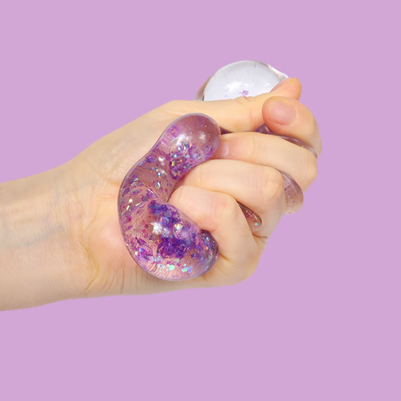 Purple Slow Rising Cat Paw Squishy - Image 2