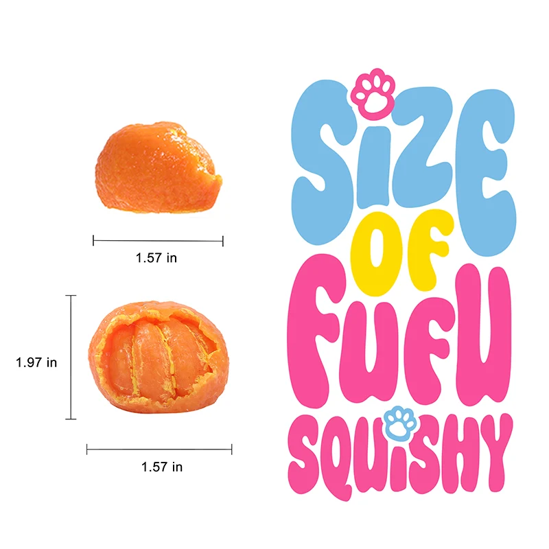 Realistic Tangerine Taba Squishy - Image 5