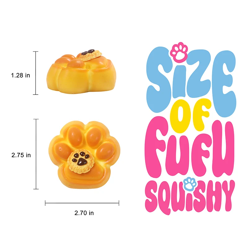 Roast Cat Paw Taba Squishy - Image 5
