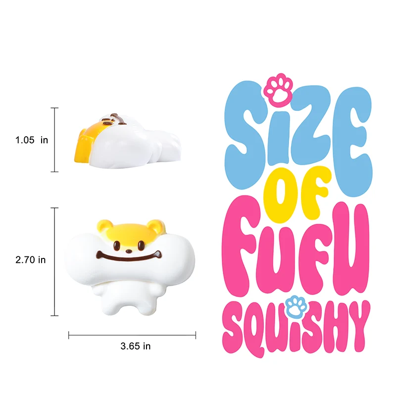 Smiling Hamster Taba Squishy - Image 5