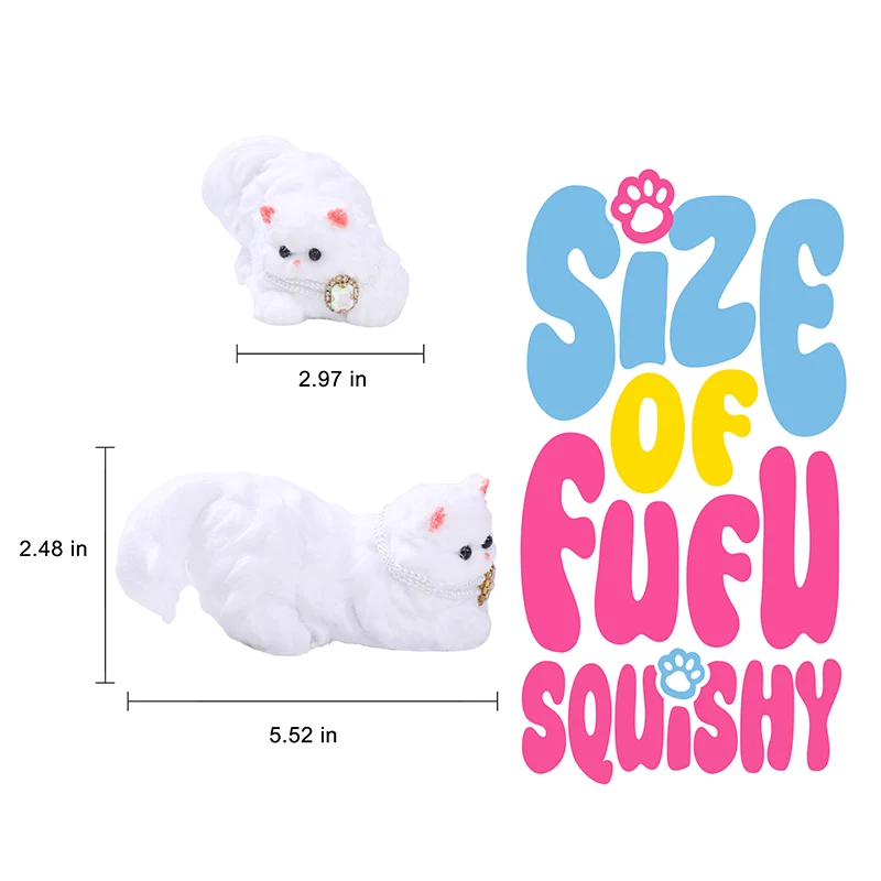 Premium Snow Cat Taba Squishy - Image 5
