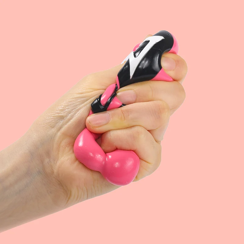 Pink Squid Game Guy Taba Squishy - Image 2