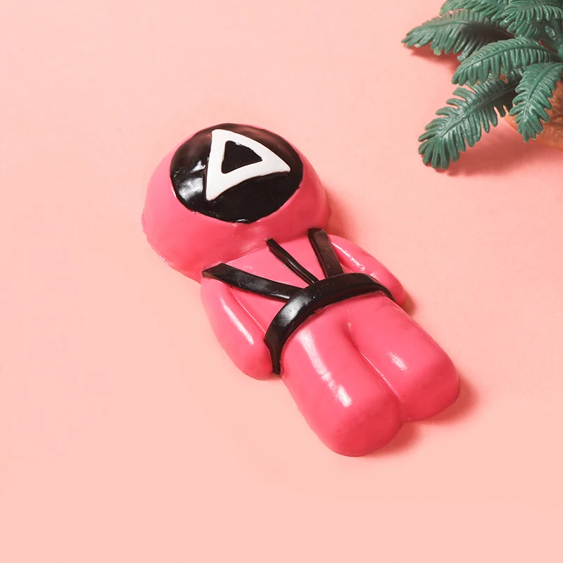 Pink Squid Game Guy Taba Squishy - Image 4