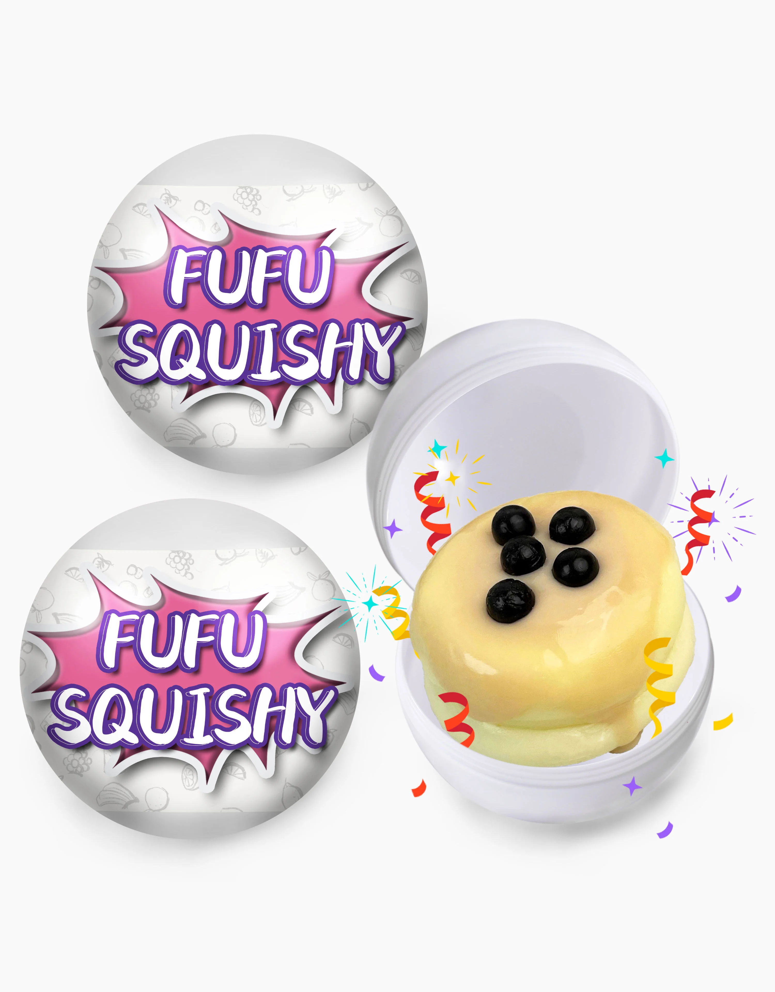 Pink Surprise CatPaw Series Squishy Ball - Image 6