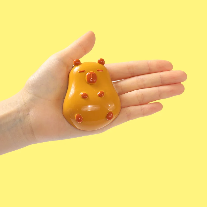 Yellow Capybara Taba Squishy - Image 3