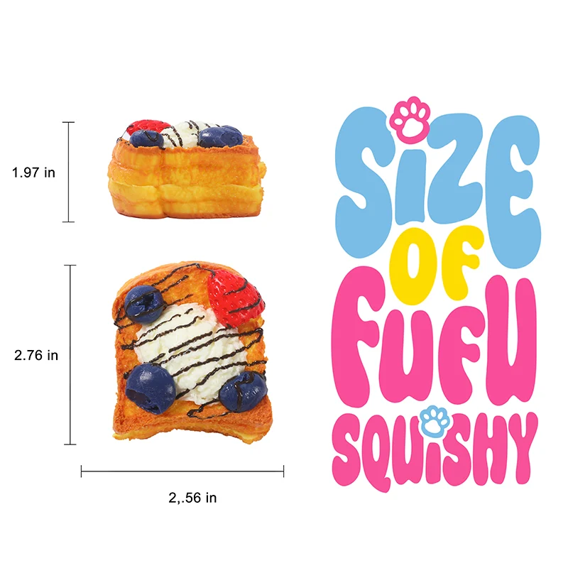Fruit Toast Taba Squishy - Image 5